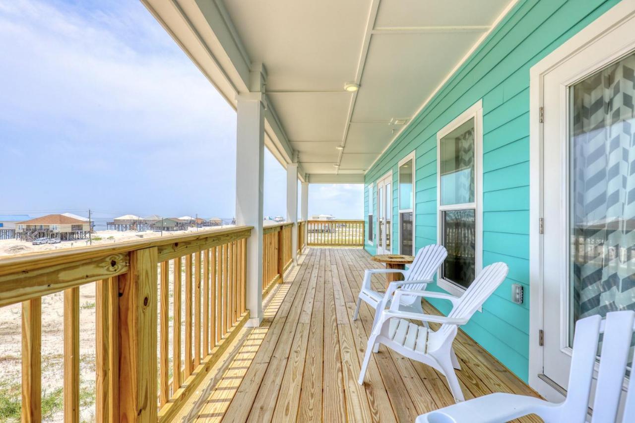 Salty Seahorse - Waterfront! Pet Friendly! Game Room, Pool Table, Beautiful Views - Room For The Whole Family Home Дофин Айлънд Екстериор снимка