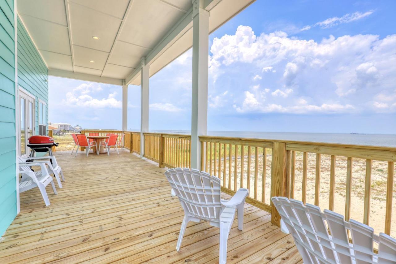 Salty Seahorse - Waterfront! Pet Friendly! Game Room, Pool Table, Beautiful Views - Room For The Whole Family Home Дофин Айлънд Екстериор снимка